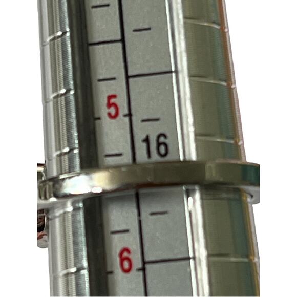 Pink Marquise Cut Stone set in 925 Sterling Silver Ring - Picture 4 of 11